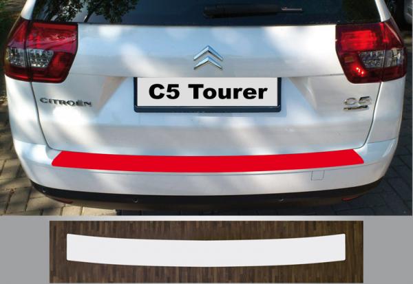 Clear Protective Foil Bumper Transparent Citroen C5 Tourer built 2008 - 2017
